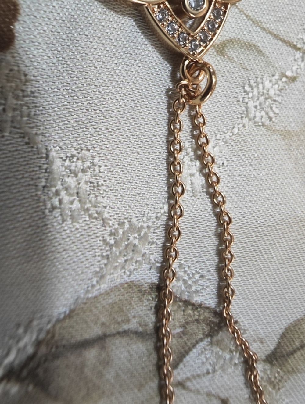 Tiffany & Co. 18K Gold Diamond Necklace - Picture 7 of 7